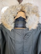 (RRP-£180) French Connection Parka With Real Fur Hood Only worn Once