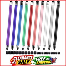 10Pack Stylus Pen,Stylus Pens for Touchscreen, 2-In-1High Precision