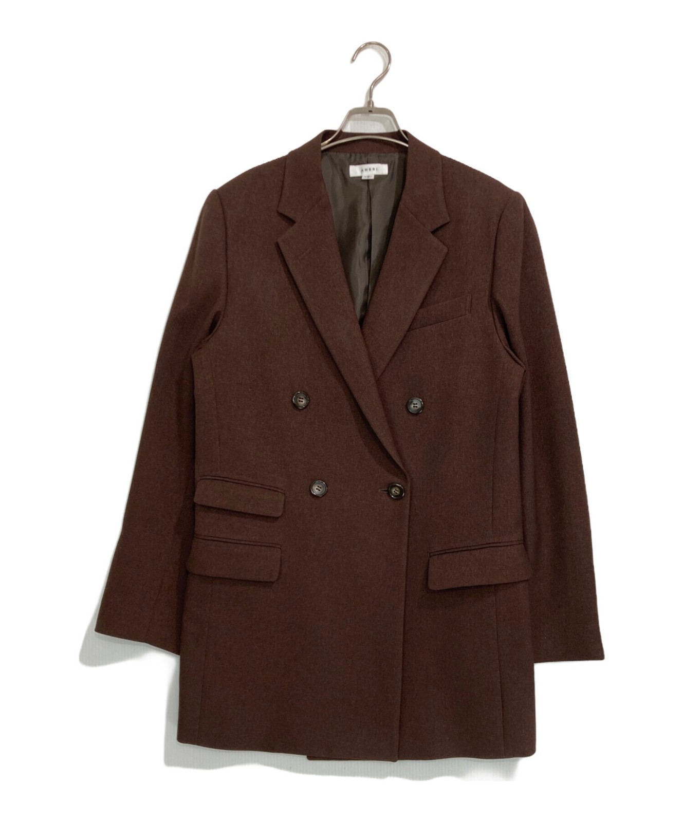 Ameri Classic Minimal Warm Tailored Jacket/ Brown… - image 1