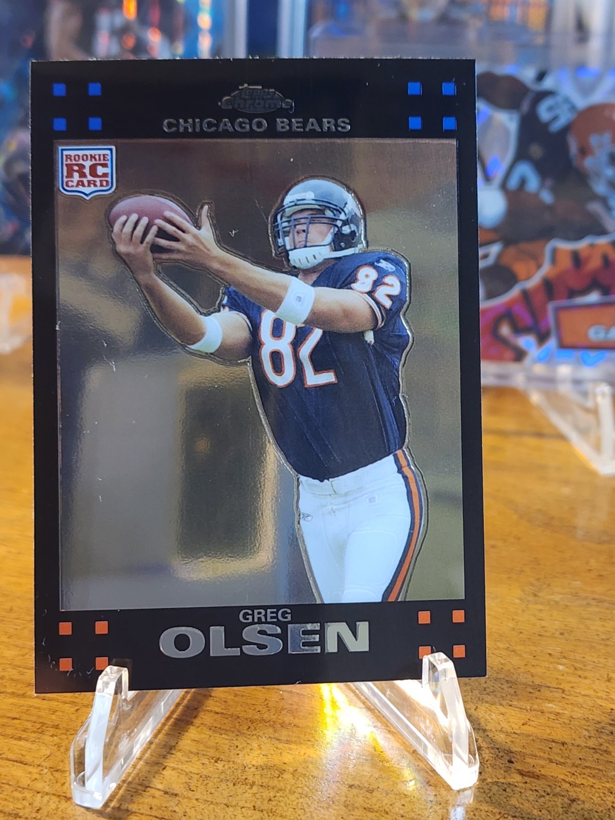 2007 Topps Chrome - Greg Olsen #TC218 (RC)