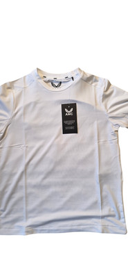 CASTORE TENNIS KINDER WEISSES KURZARM TRAINING T-SHIRT (1054)