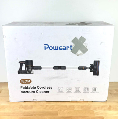 Poweart N7P Cordless Stick Vacuum Cleaner 6-in-1 Foldable Lightweight Portable