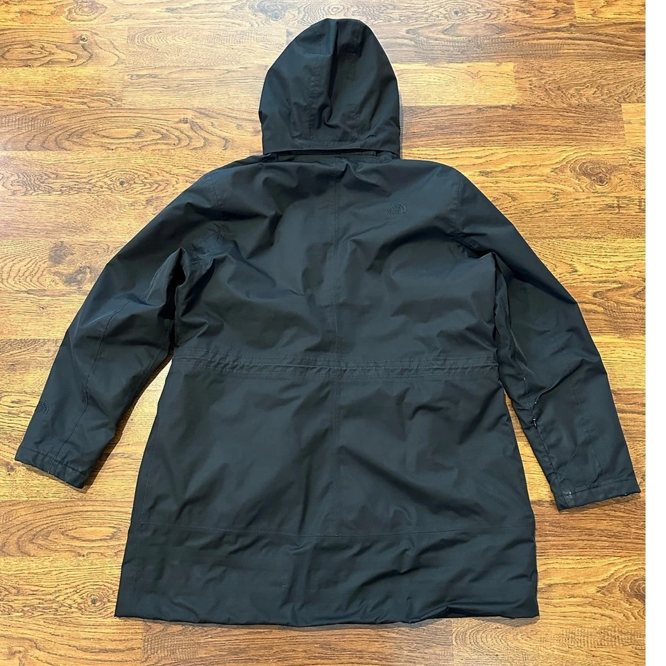 The North Face Women’s Ancha Hooded Parka – Black – Size XXL Urban Layers - Image 2 of 4