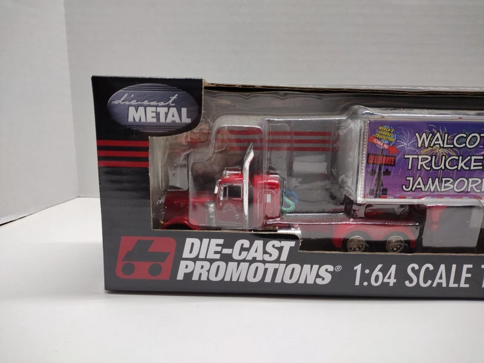 2012 DCP 1:64 WALCOTT Truckers Jamboree Iowa 80 Tandem Trailer Semi, 180 of 300 - Image 2 of 4
