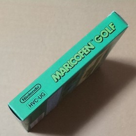 Box theory exists Mario Open Golf Nintendo Famicom FC Retro Game Box has dirt