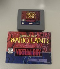 Virtual Boy Wario Land Tested & Working (Nintendo Virtual Boy, 1995) & Manual
