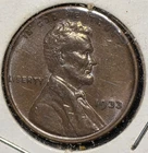 1933 P Lincoln Cent AU/UNC DR919