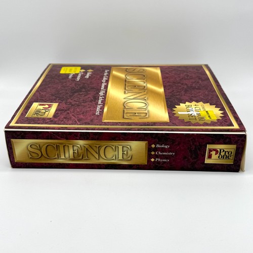 Science Pro One Big Box PC Lernen Bildung Windows 95 3.1 3.11 Open Box Neu - Bild 4 von 13