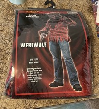 Spirit Halloween Adult Werewolf Costume One Size Fits Most  