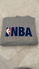 Fear Of God Essentials X NBA Hoodie Light Heather Hoodie, 100 Authentic