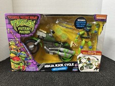 Teenage Mutant Ninja Turtles  Mutant Mayhem NINJA KICK CYCLE LEONARDO FIG A18