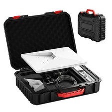 Waterproof Starlink Mini Case Hard Protective Travel Carrying Pouch Black