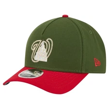 Men's-New Era Dark Green Washington Nationals City Feature 9FORTY A-Frame