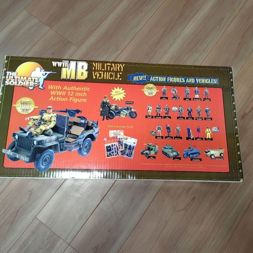 Ultimate soldier MB Military Vehicle 1/6 scale WWII Tracking Collection Used - Picture 4 of 12