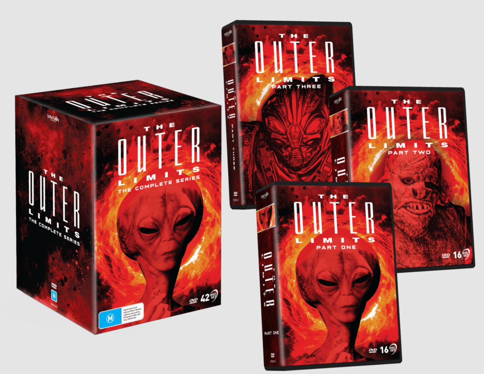 THE OUTER LIMITS - Complete Series  (1995 - 2002) DVD (Region Free) New Sealed