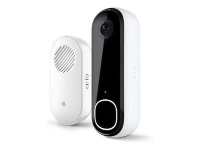 Arlo Wireless Video Doorbell 2nd Gen 2K  AVDK4001-100CNS w/ Chime 2 