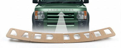 LAND ROVER DISCOVERY 3/4 LR3 LR4 HOOD FRONT LETTERING ALIGNMENT SPACING TEMPLATE