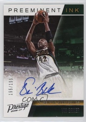2016-17 Panini Prestige Preeminent Ink 195/199 Vin Baker #2 Auto k2s