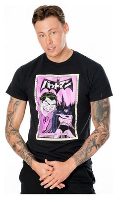 Batman T-Shirt Joker Anime Poster Größe XL
