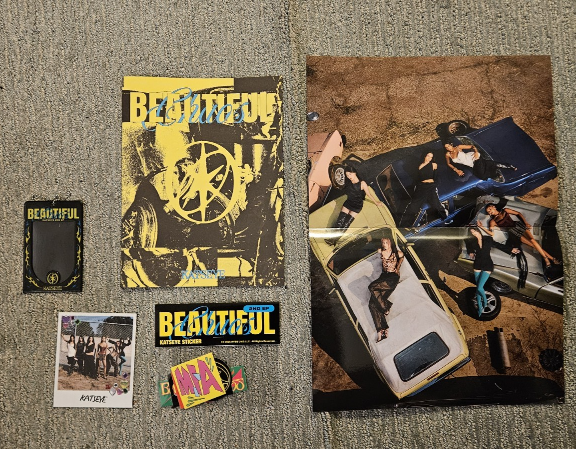 [KATSEYE] Official BEAUTIFUL CHAOS Album Inserts - Photocard Holder