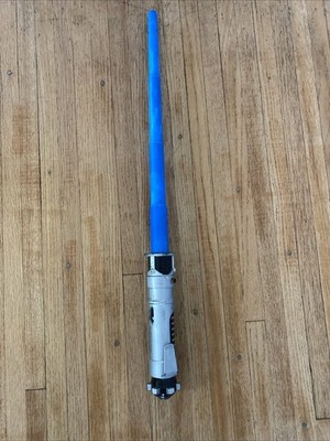 2002 Hasbro Star Wars Lightsaber LucasFilms Blue - Non-Electronic