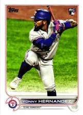 2022 Topps Series 2 - Yonny Hernandez #363 (RC)