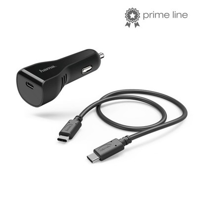 Hama KFZ Schnell-Ladekabel USB-C 3A PD Power Delivery Adapter Ladegerät PKW Auto
