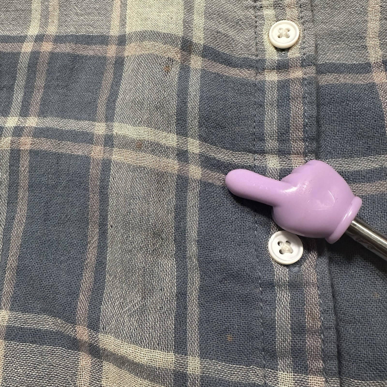 Outerknown Oversized Flannel Button Up Shirt Wome… - image 5