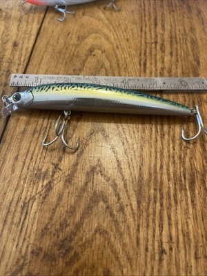 Yo-Zuri Hydro Minnow LC Shallow Rip-Bait - 6 Inch Green Mackerel Used