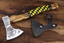 18''Hand Made EDC carbon steel Blade Tomahawk/Viking axe W/L/S HB-274