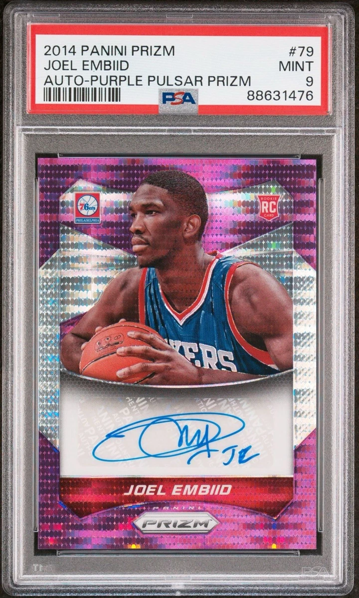 Joel Embiid 9 Graded Basketball Sports Trading Cards