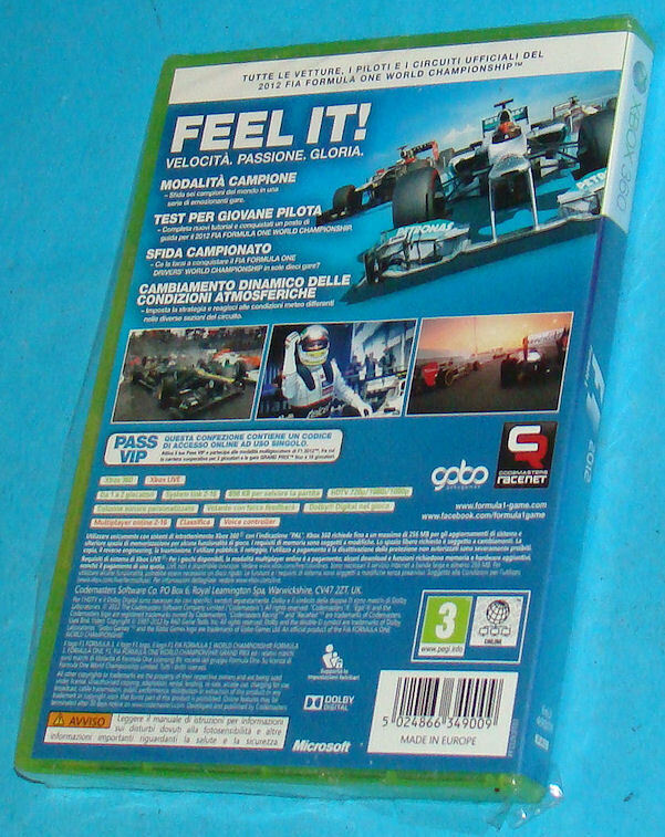 Jogo Fórmula 1 2012  Jogo de Videogame Xbox-360 Usado 73198140