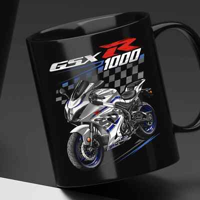 Suzuki GSXR 1000 2017-2024 Motorcycle Coffee Mug 11OZ, Bikers Gift