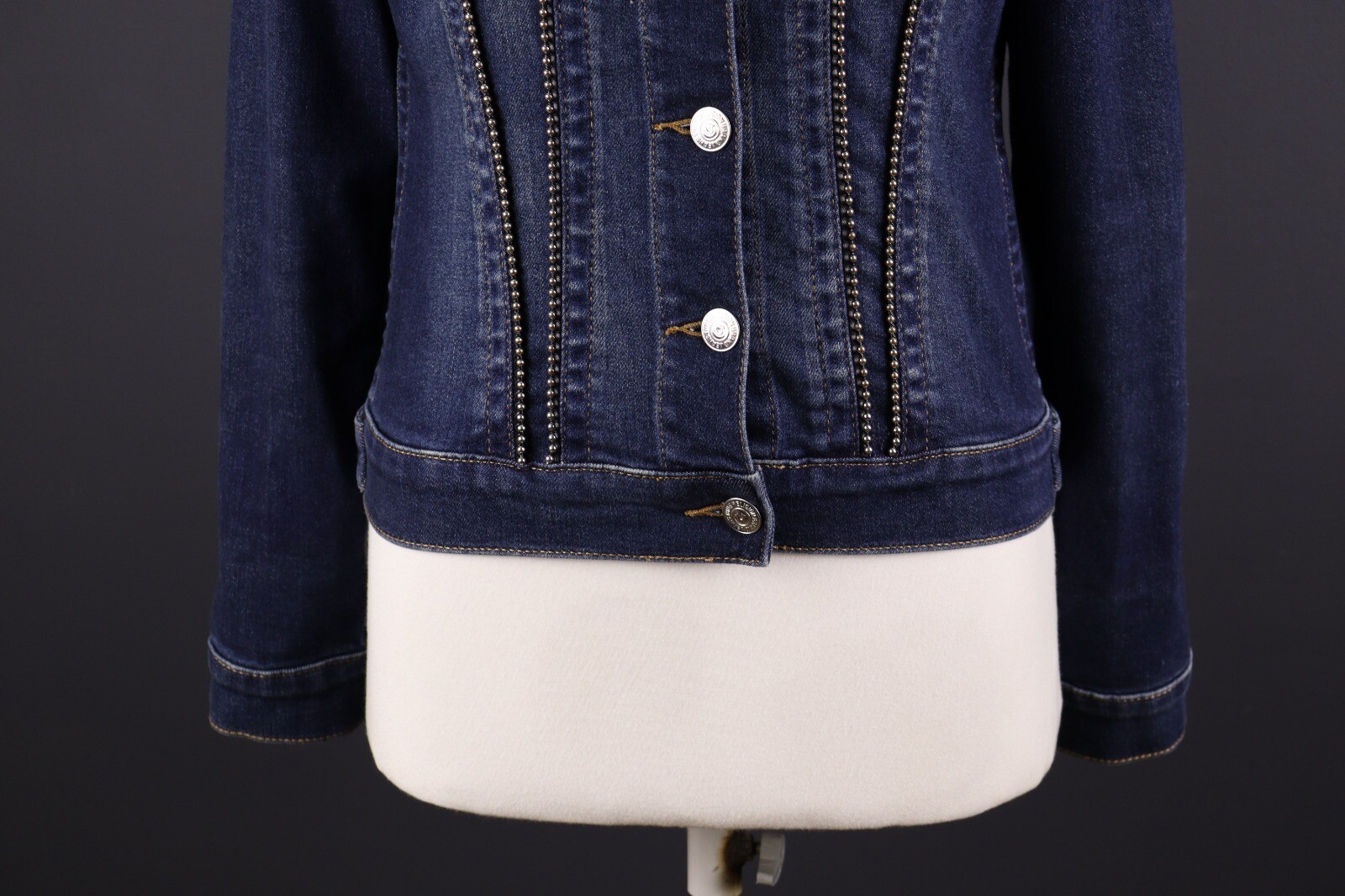 FILA Giacca denim blu True Religion Row seduta taglia S