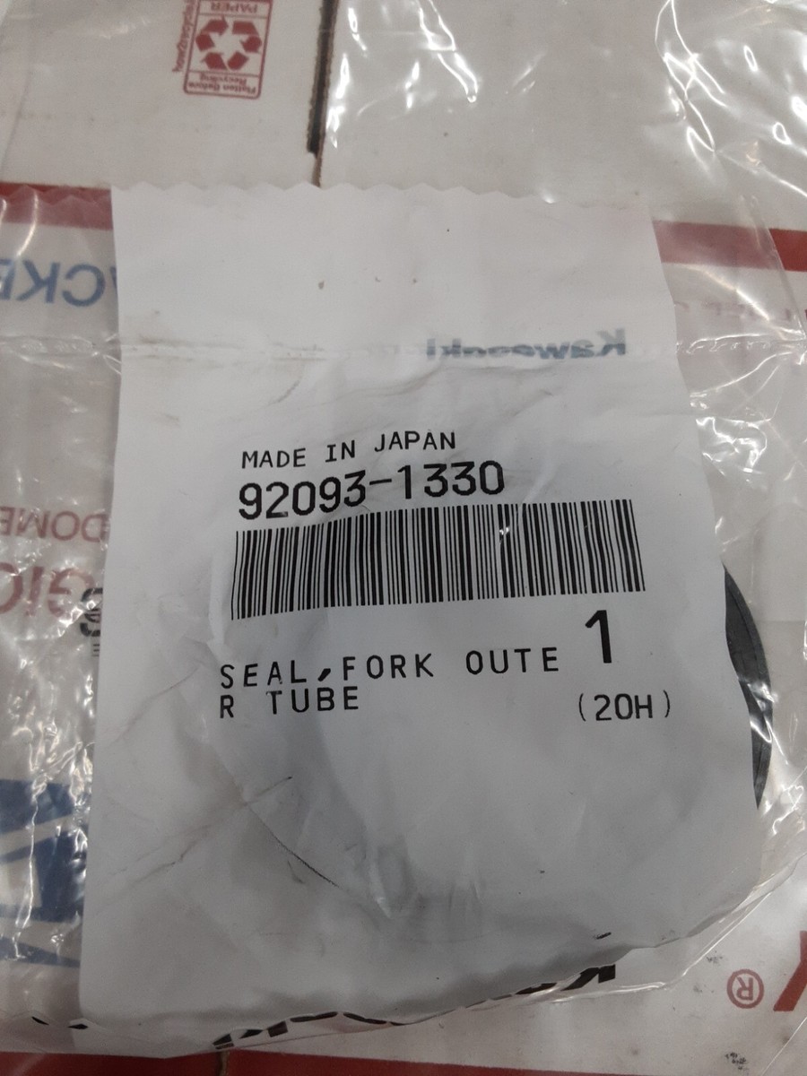 Kawasaki Fork Outer Tube Seal OEM 92093-1330 QTY 1 | eBay