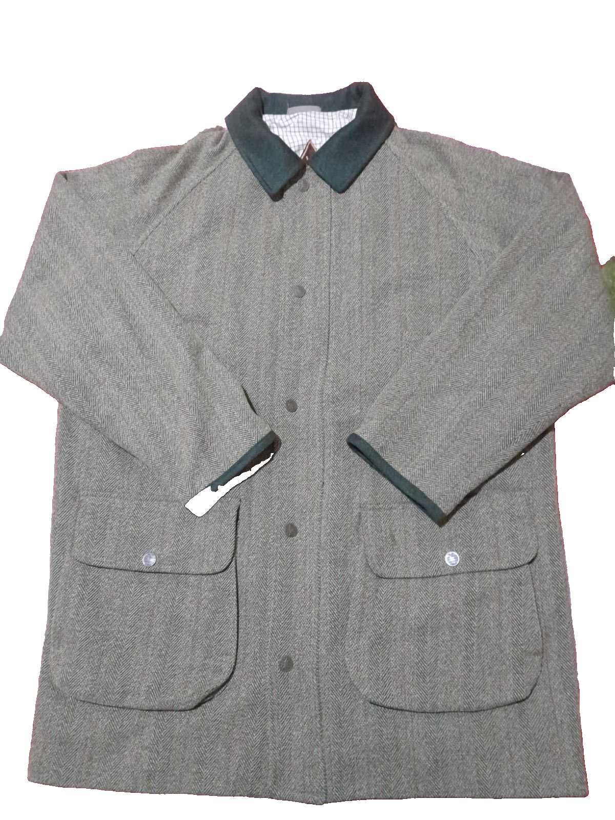GIACCA E CAPPOTTO DA UOMO VERDE YVES SAINT LAURENT VINTAGE TAGLIA XL