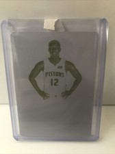 #1/1 (ONLY 1) 2018-19 NATONAL TREASURES KEENAN EVANS ROOKIE CARD PRINTING PLATE