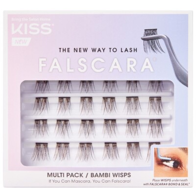 Kiss Falscara - Bambi Wisps MultipackFake Lashes 