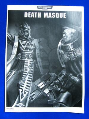 Death Masque Montageanleitung Handbuch - Warhammer 40k - sehr guter Zustand