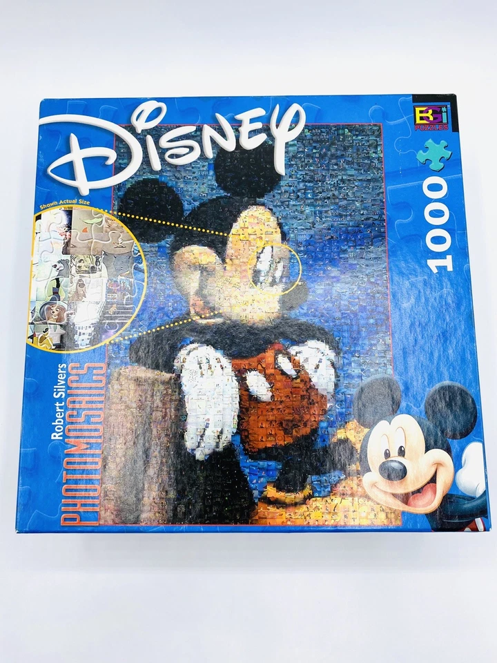 Rompecabezas Mickey Mouse Photomosiacs 1000 piezas de Robert Silvers Disney Foto 3 de 4