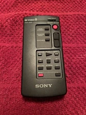 Sony Handycam Camcorder Remote Control RMT-502 For Video8 Remote Commander Clean