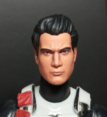 HEAD ONLY Marvel Legends Custom painted Gi joe Classified Torpedo Skin ...