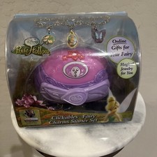 Disney Clickable Fairy Charms StarterSet Pixie Hollow New Sealed Great Gift IDEA