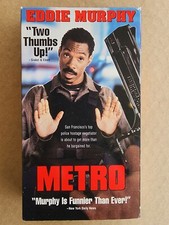 Metro (1997) Eddie Murphy, Michael Rapaport, Carmen Ejogo, Michael Wincott (VHS)