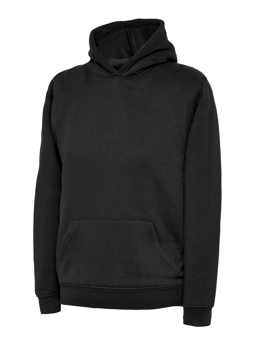 Uneek Childrens Hooded Sweatshirt UC503 12 colours plain Casual