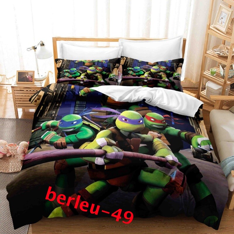Teenage Mutant Ninja Turtles Duvet Cover Pillowcases Single Double teenage-mutant-ninja-turtles-duvet-cover-pillowcases-single-double