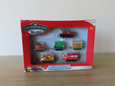 2010 Learning Curve Chuggington Druckgussmodell Geschenkset (versiegelt) Zug TV-Serie