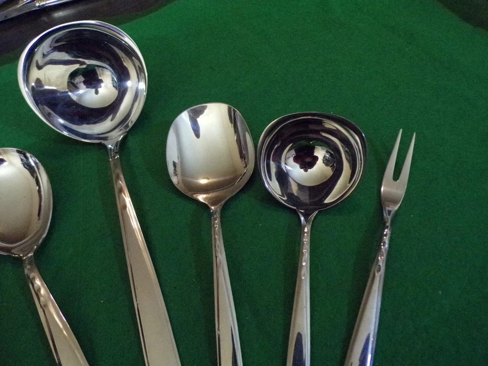 WMF Modell LONDON Satz 7 Vorleger Vorlegeteile in Cromargan TOP ! - Bild 3 von 4