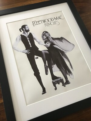 FLEETWOOD MAC RUMOURS FRAMED CANVAS PRINT