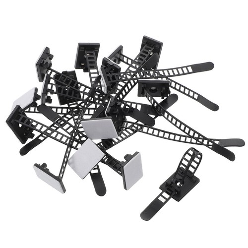 60 Pcs Kabelbaumhalter Mit Drahtschnalle Kabel-Organizer-Aufbewahrung - Afbeelding 7 van 12